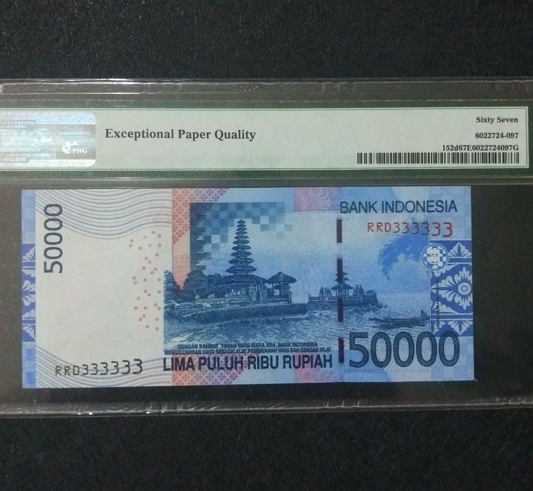 Indonesia 50000 Rupiah (solid #3), Hobbies & Toys, Memorabilia ...