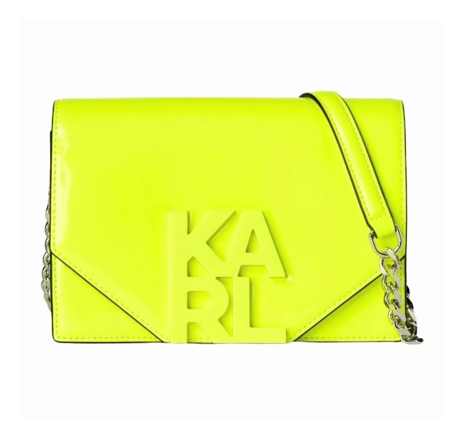 Karl Lagerfeld Box Clutch Bag, Luxury, Bags & Wallets on Carousell