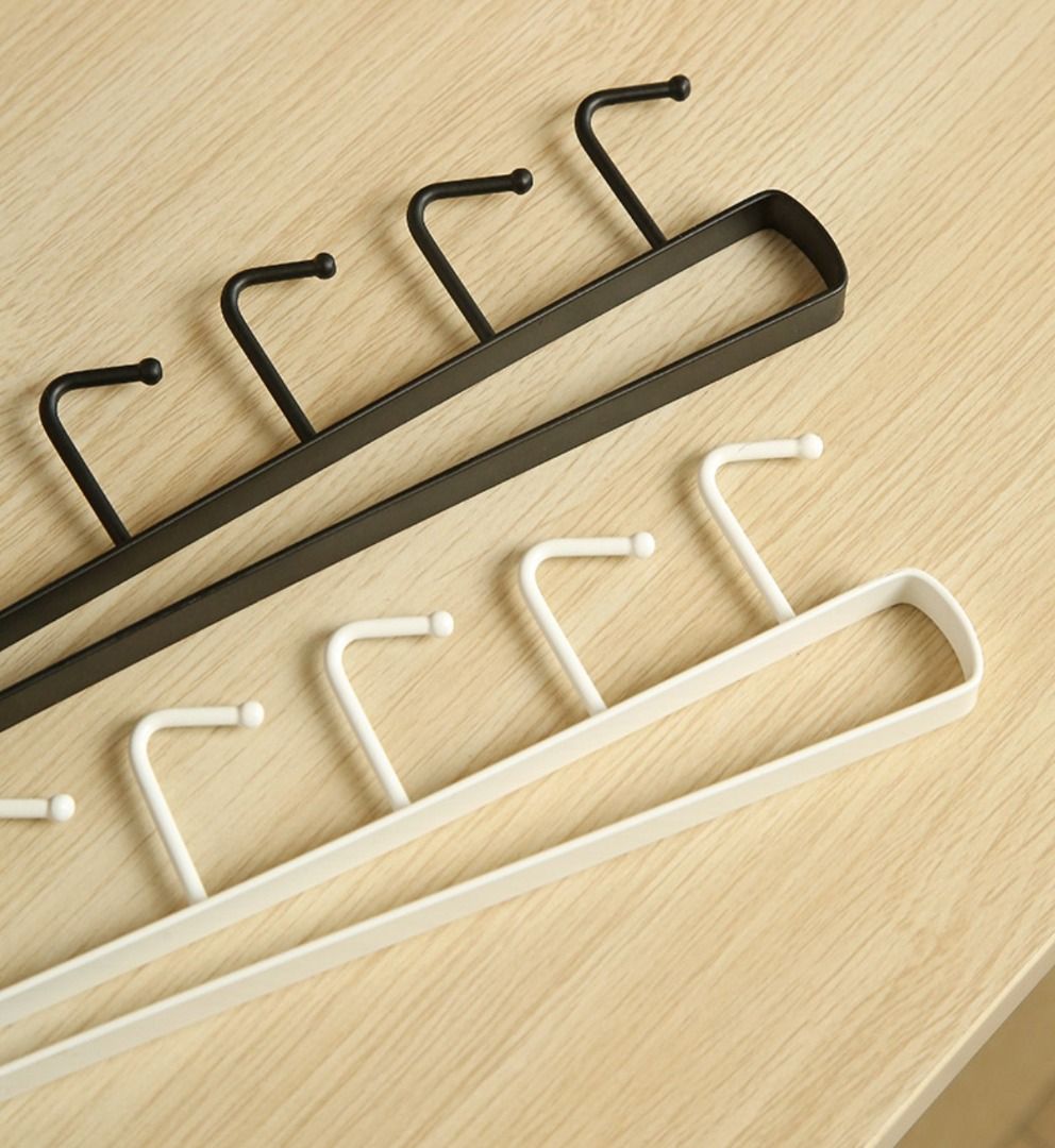 Iron Hooks Behind The Door Bag Hanger Storage Hanger Wall Hanging Rack Hat Storage H0322