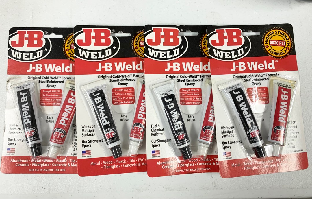 JB Weld / J-B Weld Original Cold-Weld Formula Steel Reinforced Epoxy ...