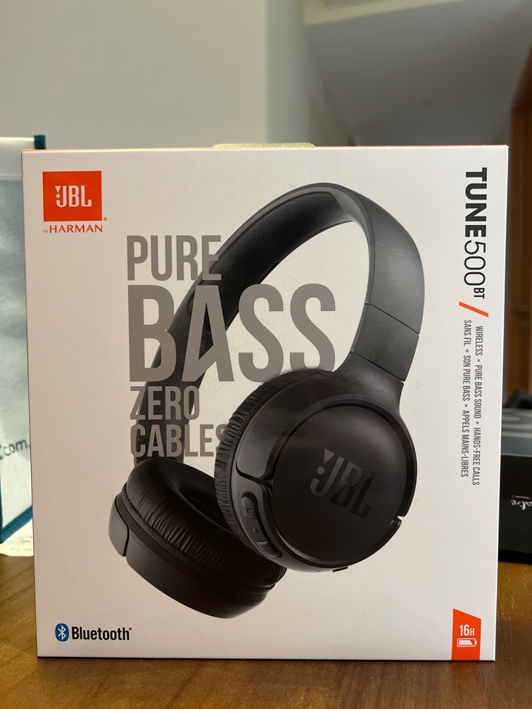 JBL Pure Bass wireless Bluetooth., Audio, Headphones & Headsets on