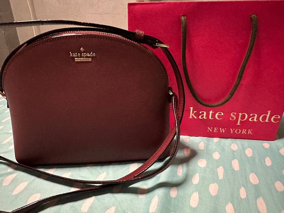 Kate Spade New York Black Cameron Street Large Hilli Leather Crossbody, Best Price and Reviews