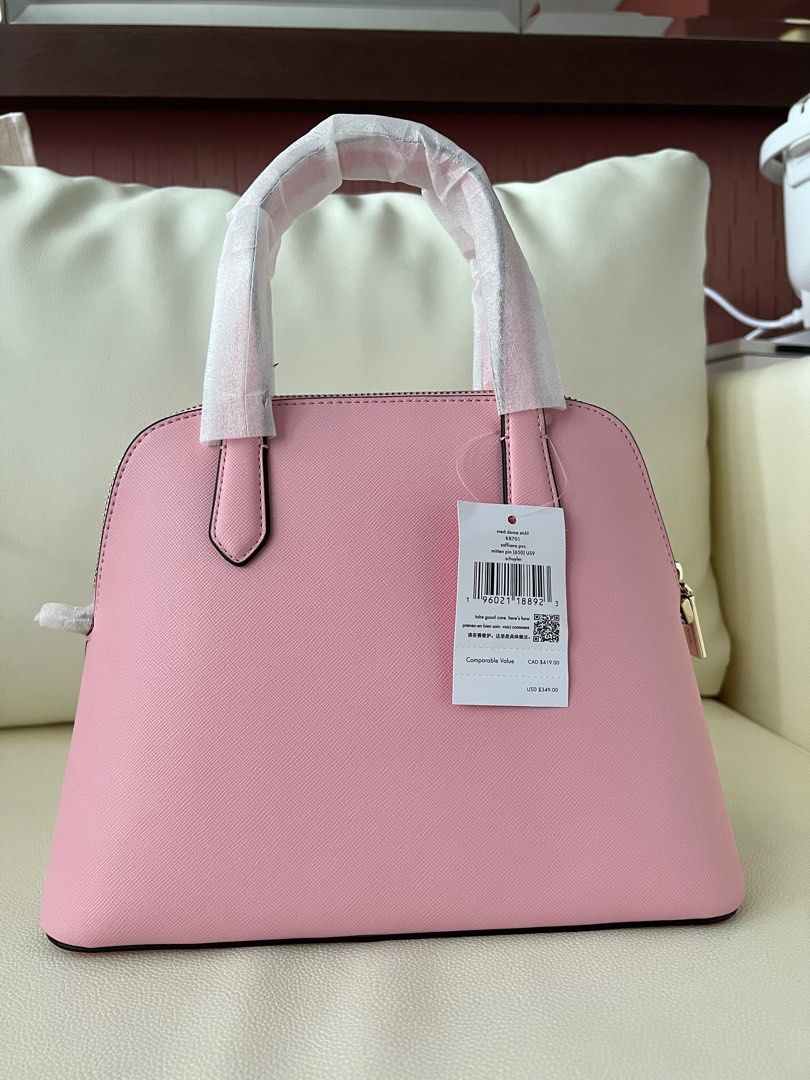 BAG REVIEW Kate Spade Sylvia Large Dome Satchel in Rococo Pink