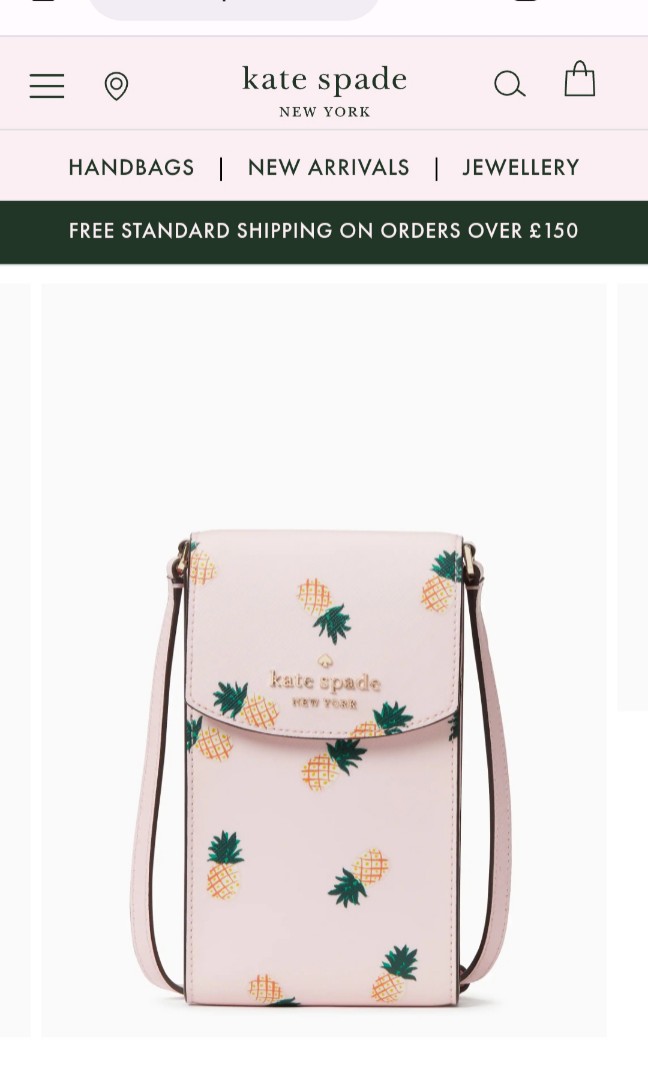 Kate Spade New York Staci Pineapple North South Crossbody