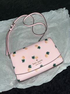 NWT AUTHENTIC Kate Spade Staci Sweet Heart Square Crossbody