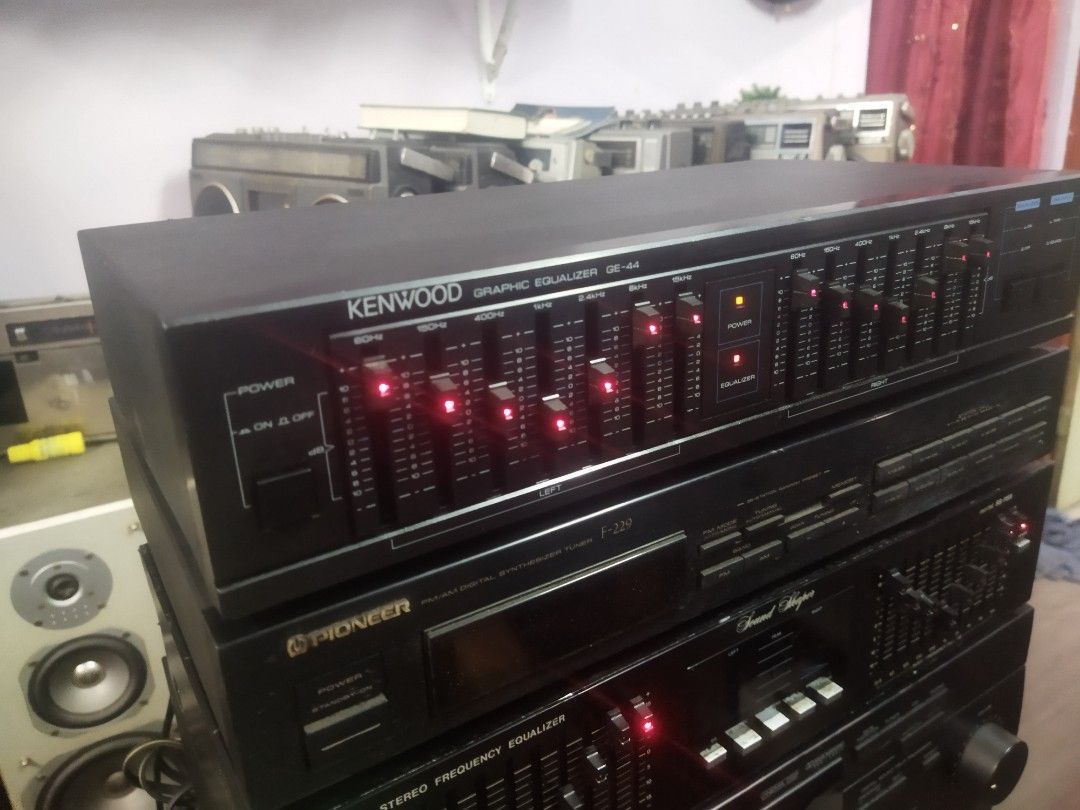Kenwood Graphic Equalizer GE44, Audio, Soundbars, Speakers