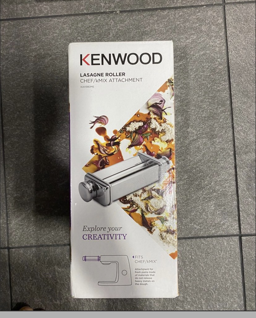 Kenwood Lasagne Pasta Attachment KAX980ME