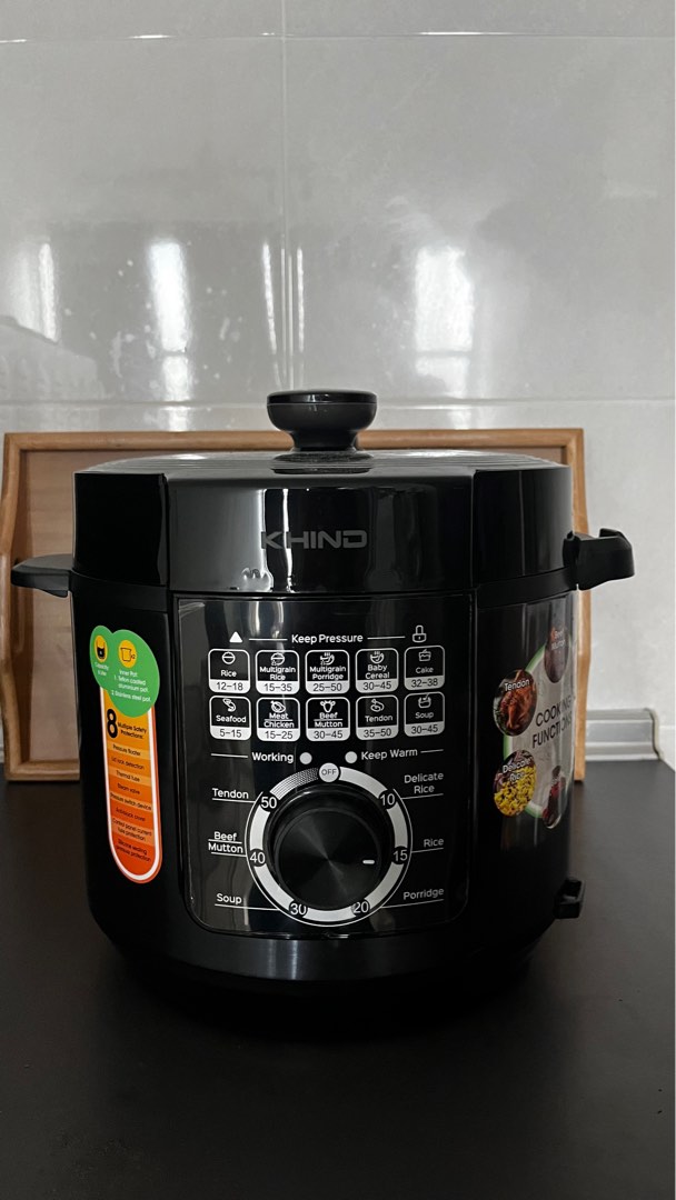 Khind 6L Pressure Cooker PC6100, TV & Home Appliances, Kitchen