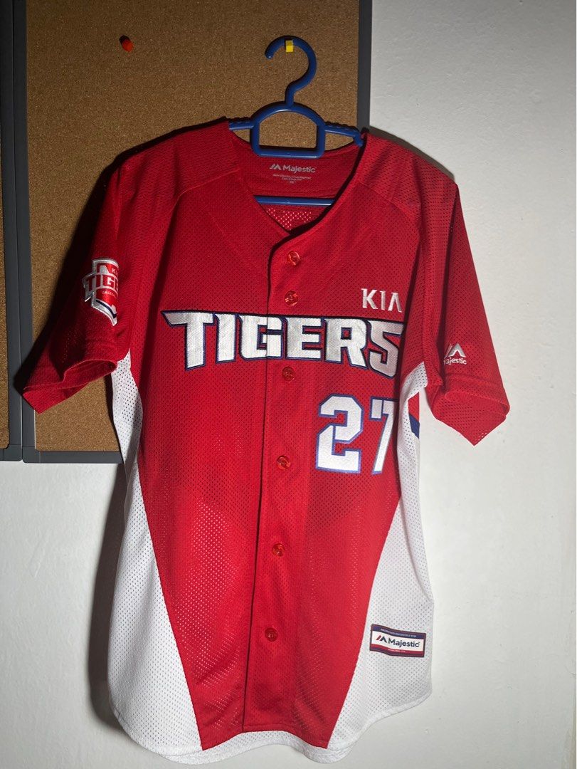 KIA Tigers baseball Jersey by Zett, #21, Adult Medium, Sewn