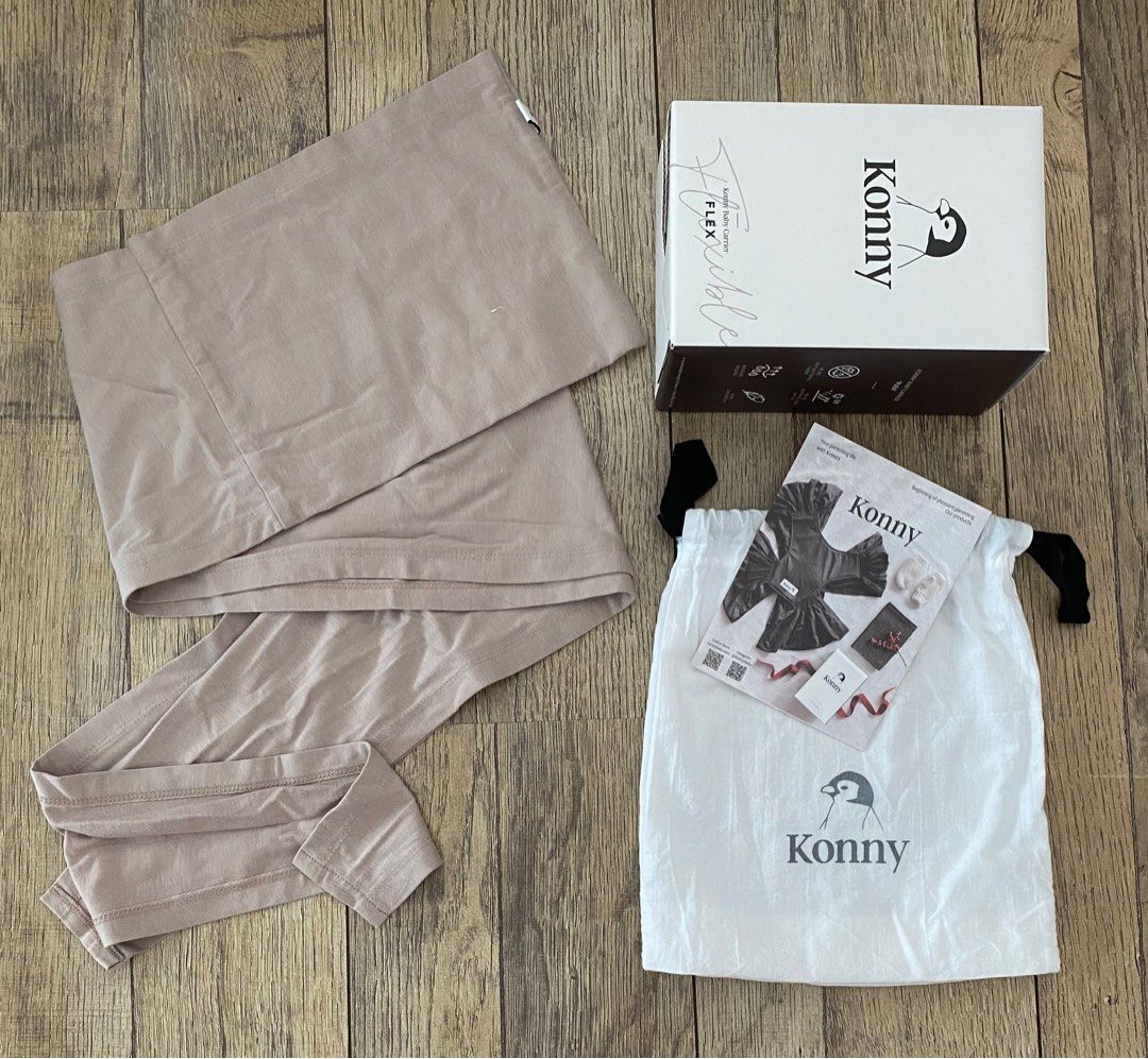 Konny Baby Carrier FLEX (BEIGE), Babies & Kids, Going Out, Carriers