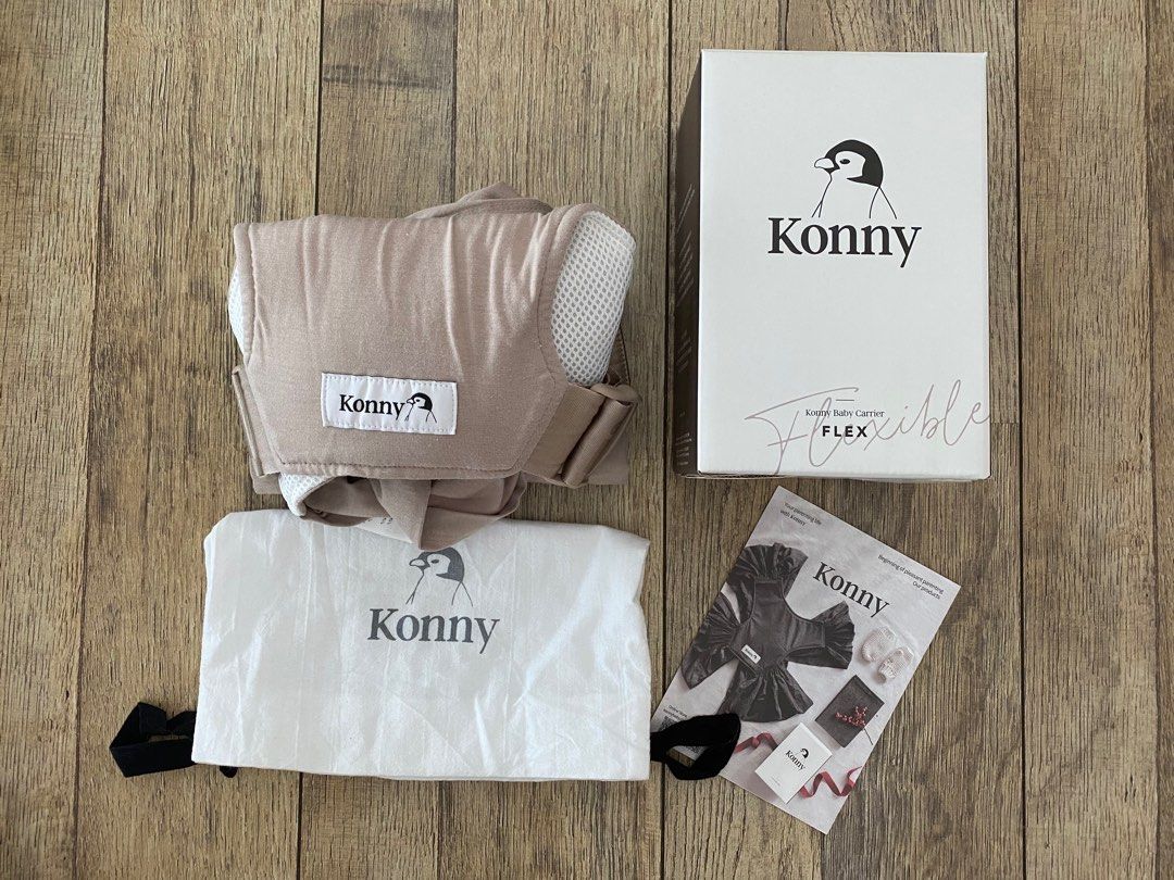 Konny Baby Carrier FLEX (BEIGE), Babies & Kids, Going Out, Carriers