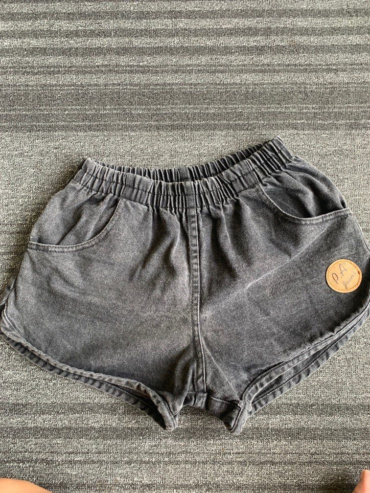 Women Comfy High Waist Short Pants Ladies Solid Vacation Loose Drawstring  Shorts | eBay