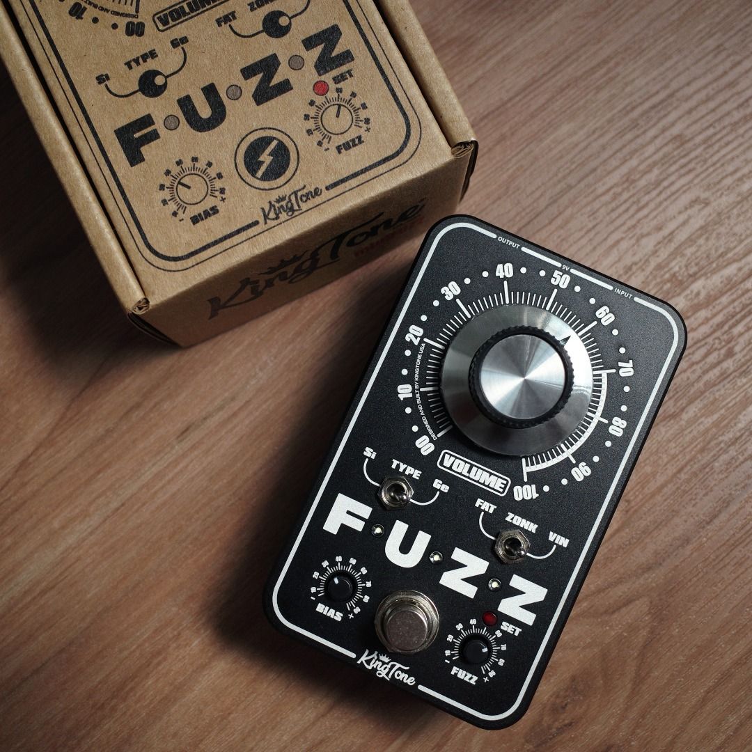 LATEST VER] King Tone Mini Fuzz V2 - Germanium & Silicon miniFuzz