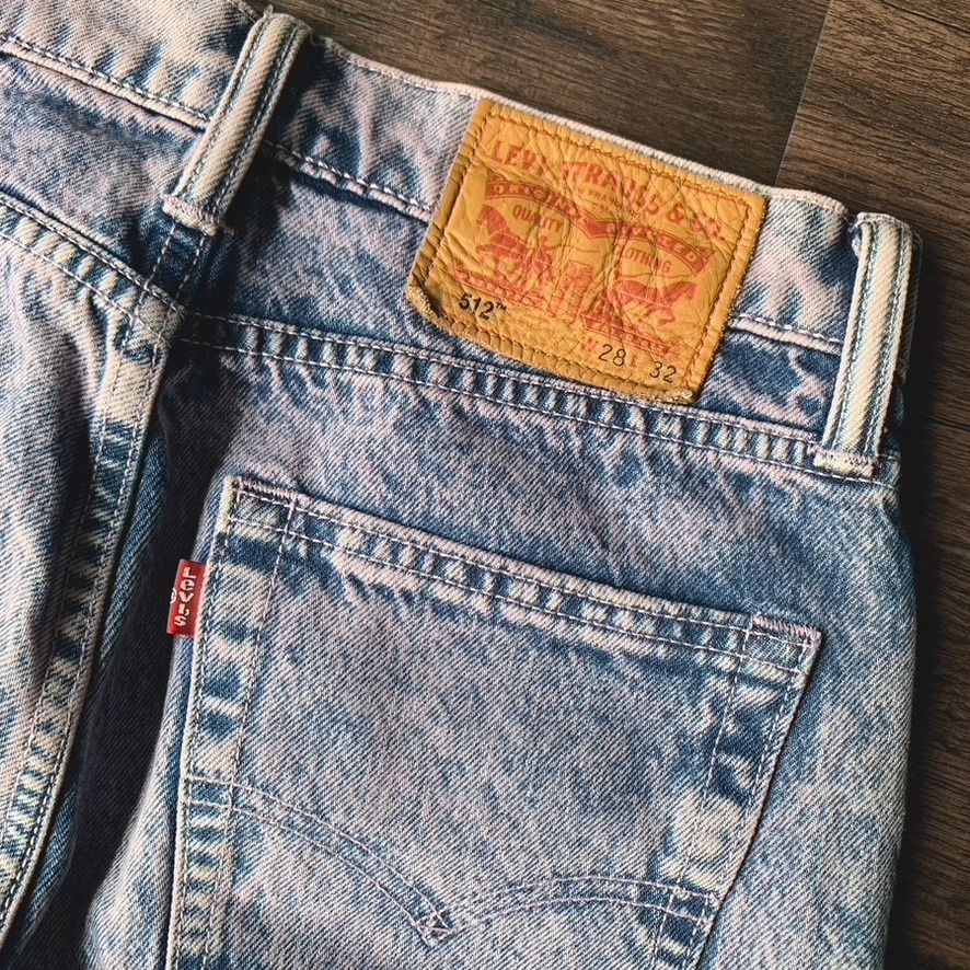 Levis 512 acid wash shop