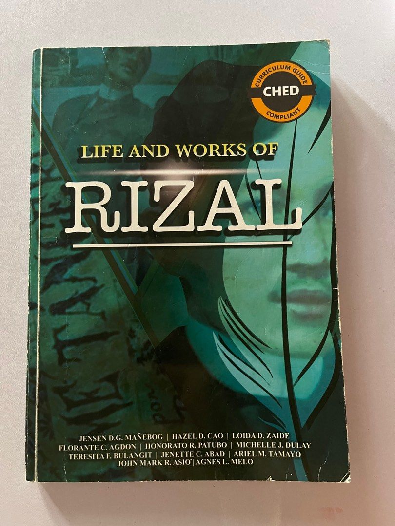 Libro Rizal Life and Works of Rizal, Hobbies & Toys, Books & Magazines, Textbooks ...