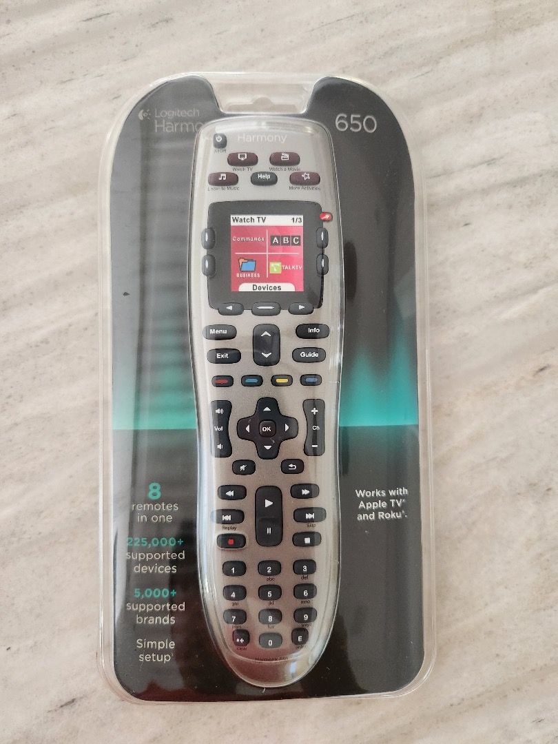 Logitech Harmony 650, TV & Home Appliances, TV & Entertainment