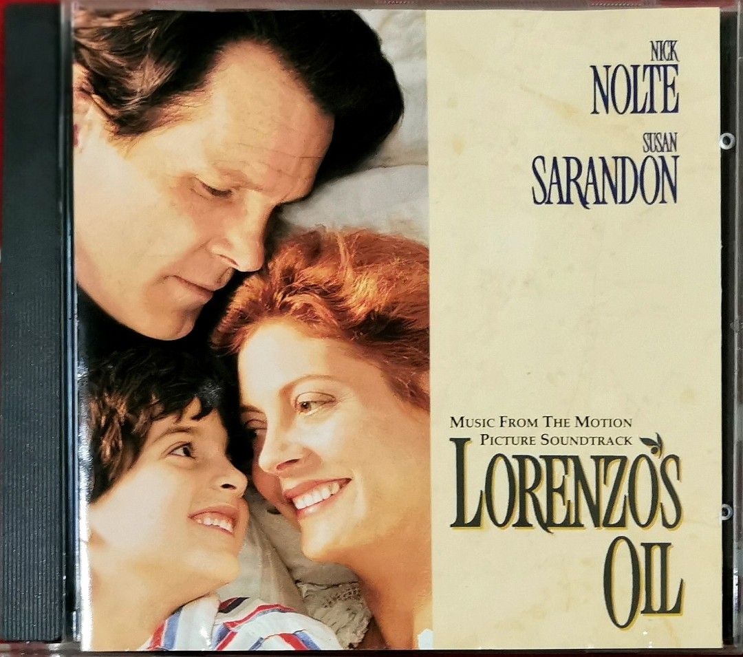 LORENZOS OIL Music From The Motion Picture Soundtrack Hobbies Toys