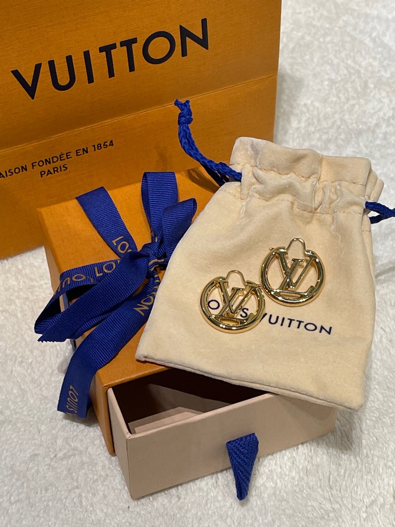 Louis Vuitton - Louise PM Earrings/Hoops, Luxury, Accessories on