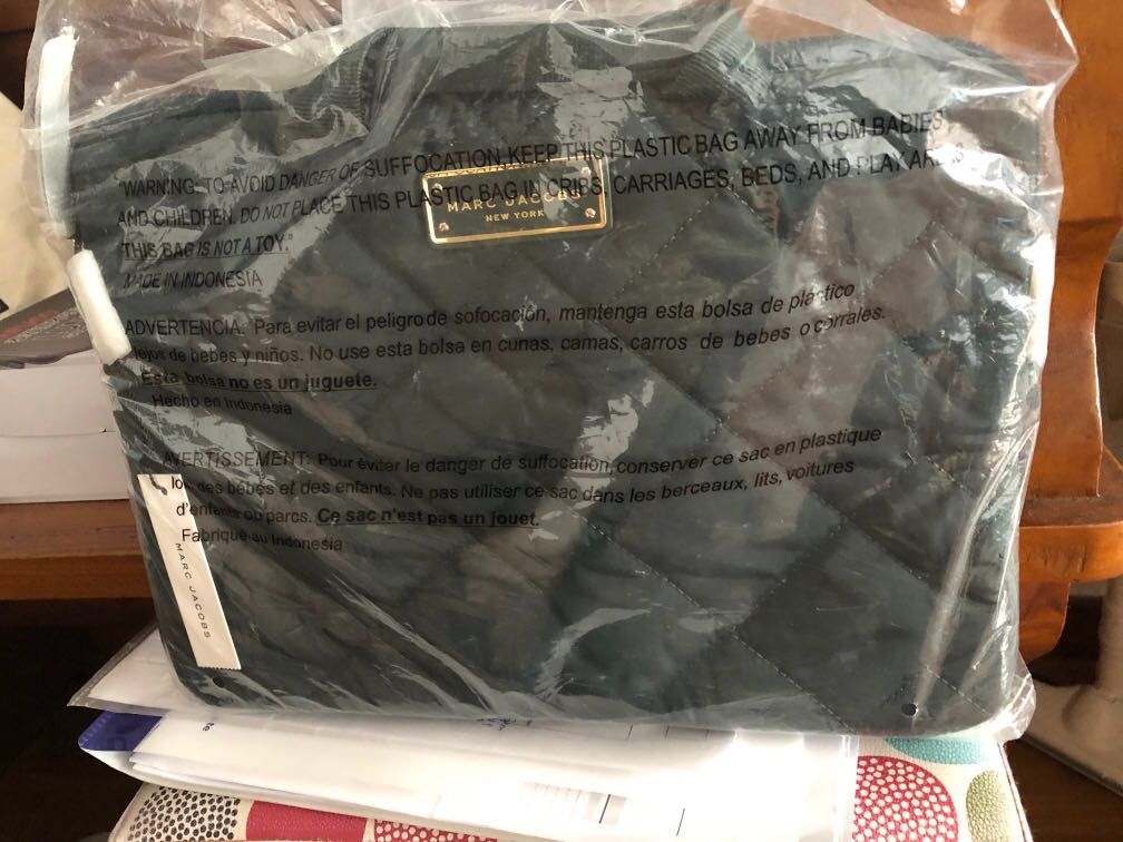 Marc jacobs plastic bag online