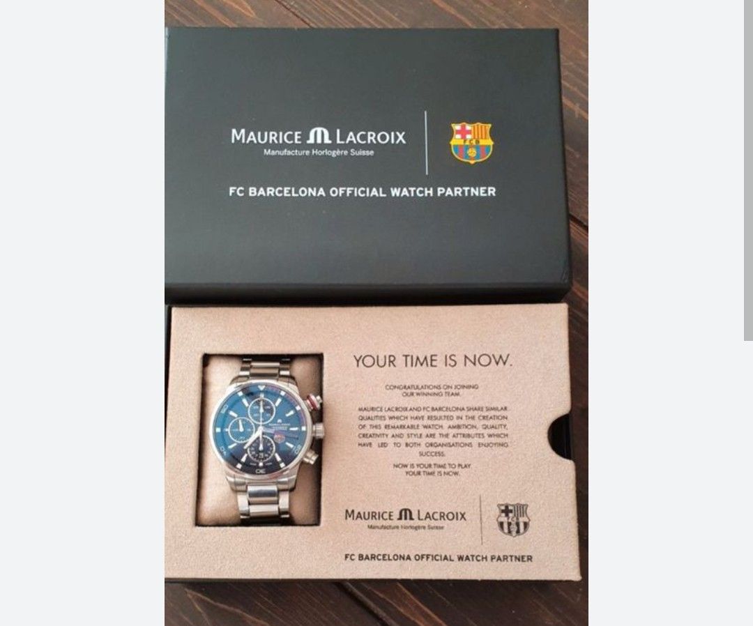 Maurice lacroix fc barcelona watch best sale