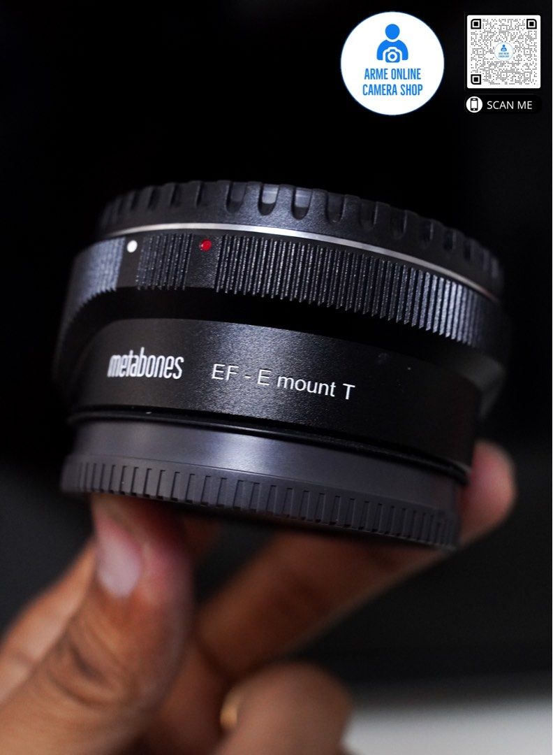 Metabones Mark V (T Smart adapter with IBIS switch) (Canon lens to Sony