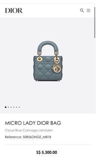 How much is Ji Soo of Blackpink's new Dior Micro Bag? Price in Singapore