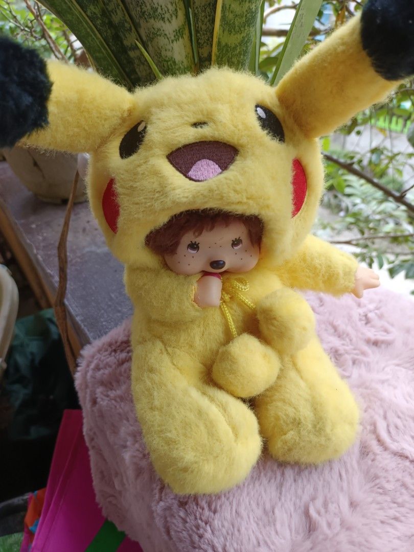 Monchhichi in in Pika Costume on Carousell