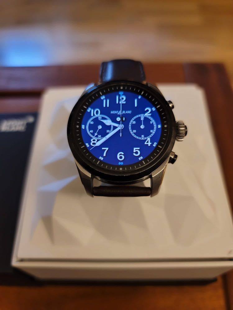 Mont Blanc summit 2 smart watch Carousell