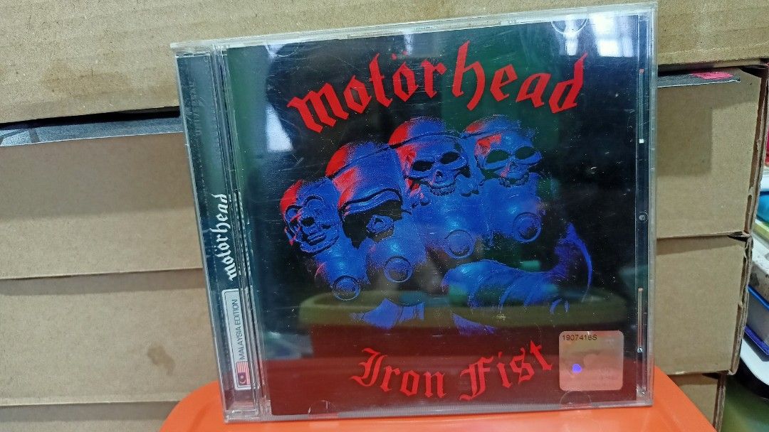 Motorhead Iron Fist Malaysian Edition, Hobbies & Toys, Music & Media ...