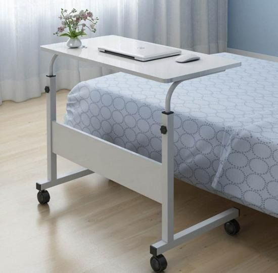 Movable Study | Work | Lap Top Table with Adjustable Height (Available ...