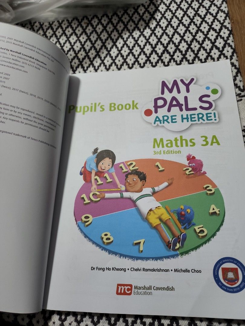 MY PALS ARE HERE MATHS 3A 3RD EDITION [PUPIL'S BOOK], Hobbies & Toys ...