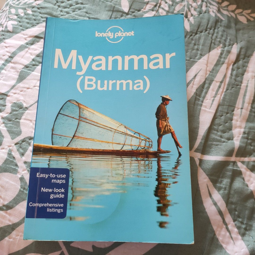 Myanmar　Travel　lonely　Books　Holiday　Guides　planet,　Hobbies　Toys,　Magazines,　on　Carousell