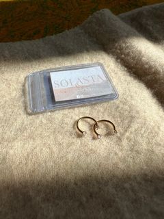 Solasta PH gold stainless earring ear jacket