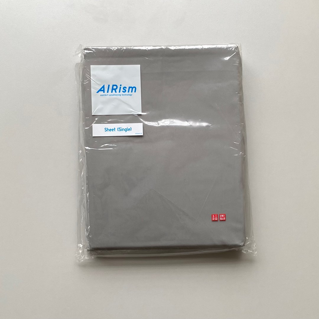 (NEW) UNIQLO AIRism Sheet (Single), Furniture & Home Living, Home Decor, Other Home Decor on