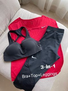 Nike Activewear Bra+Top+Leggings