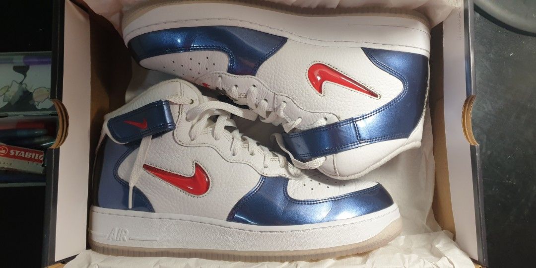Nike air force 1 independence day white on sale