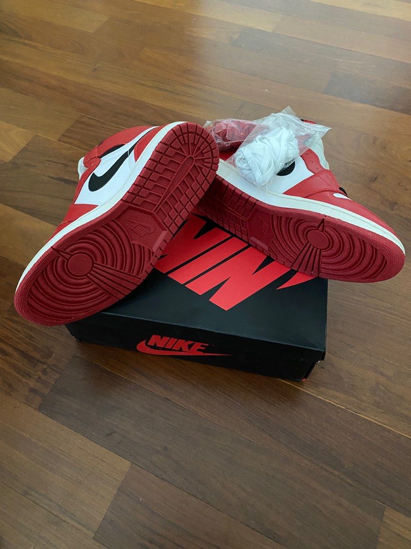 Nike Air Jordan 1 Chicago Retro High OG Men s Fashion Footwear Sneakers on Carousell