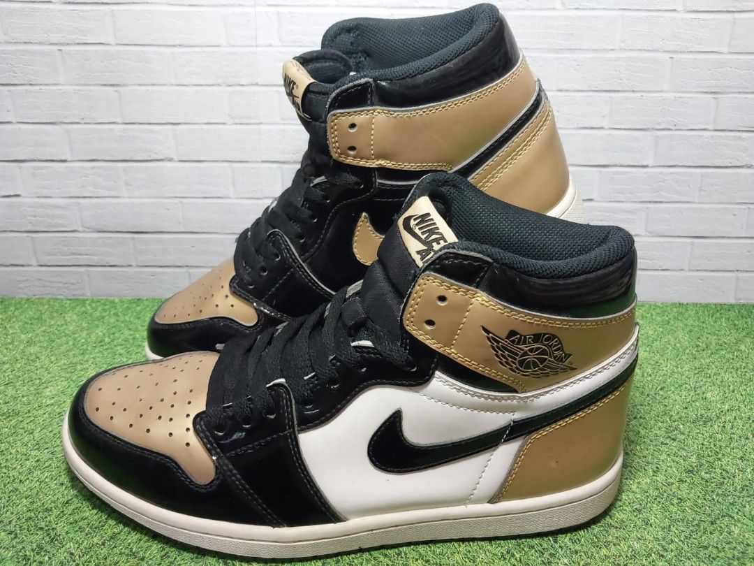 Air jordan 1 retro store high nrg patent gold toe