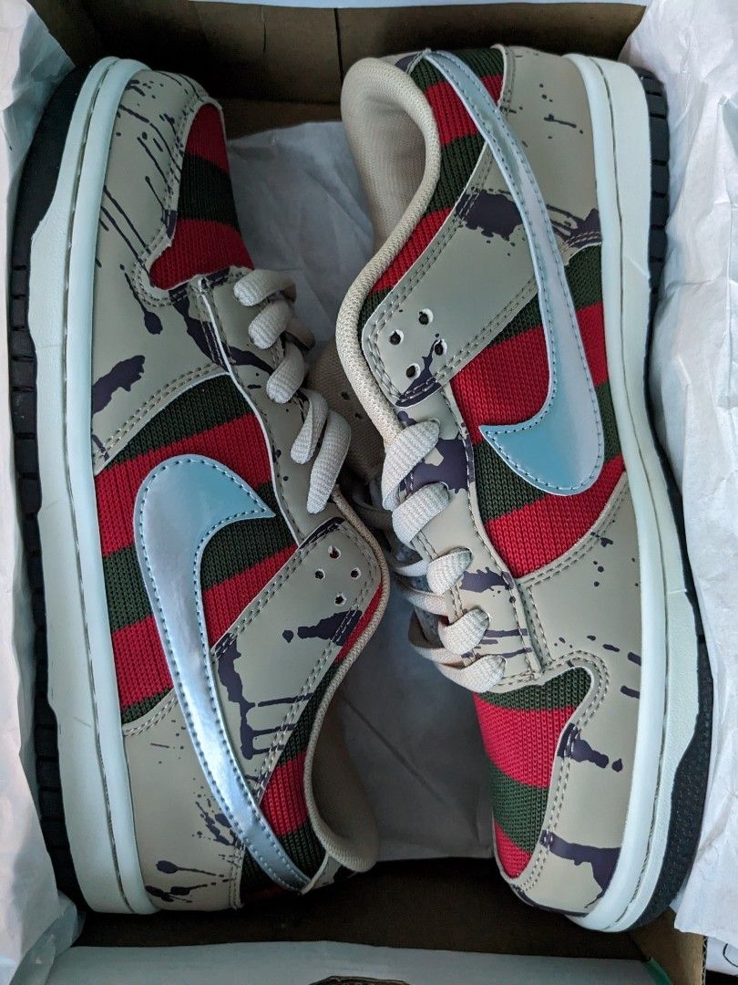 dunk x freddy krueger