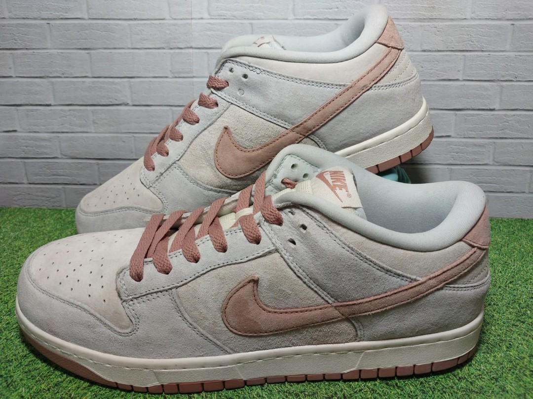 Nike Dunk Low Retro Fossil Rose on Carousell