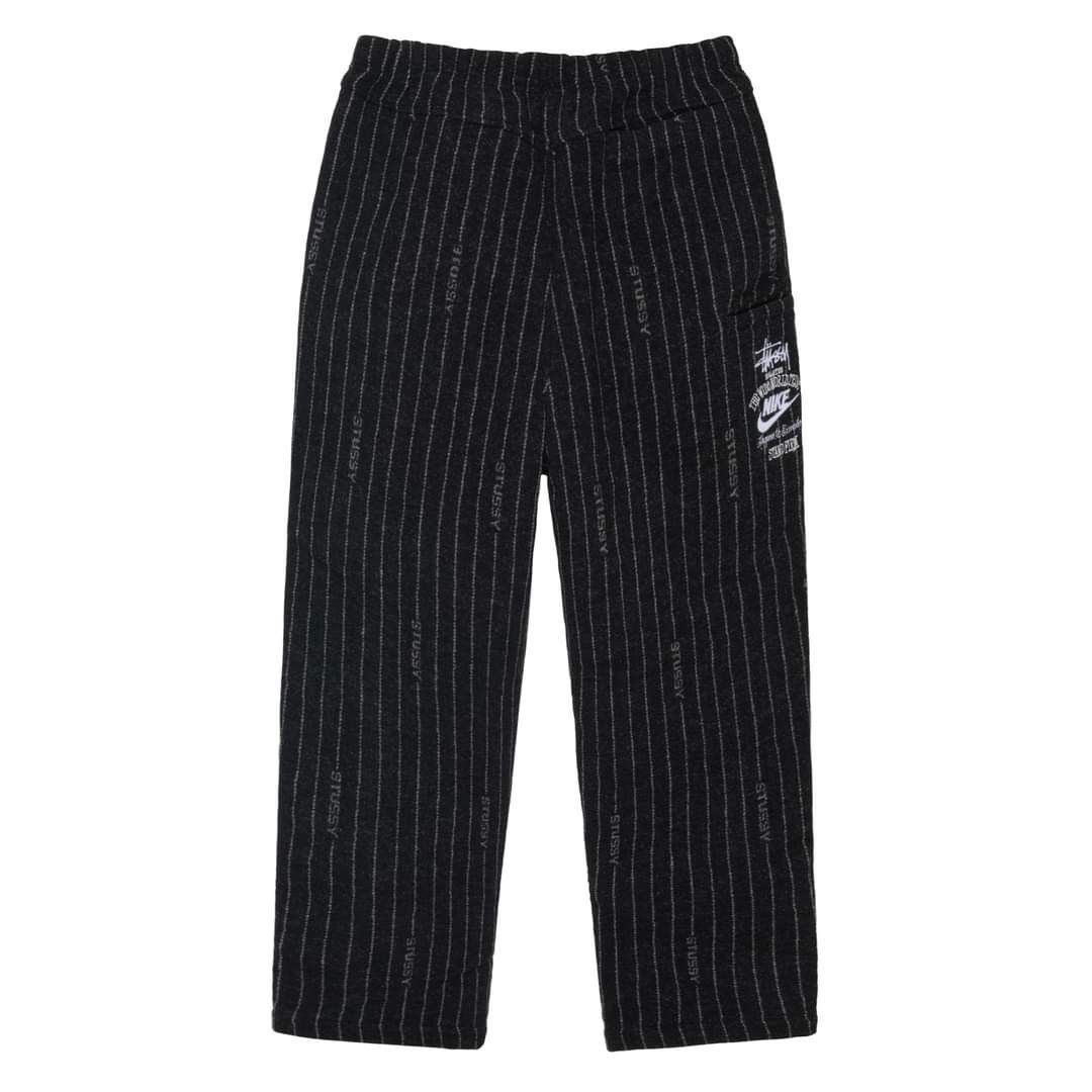 メンズStussy x Nike Stripe Wool Pants black M