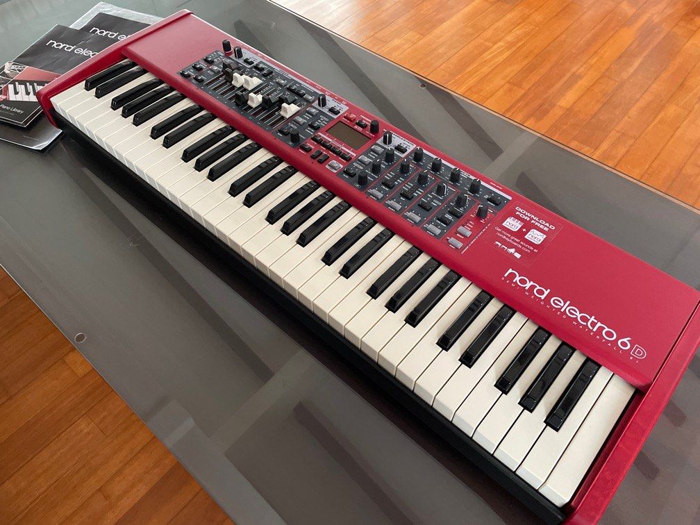 Nord Electro 6D Semi-weighted Waterfall 61, Hobbies & Toys, Music ...