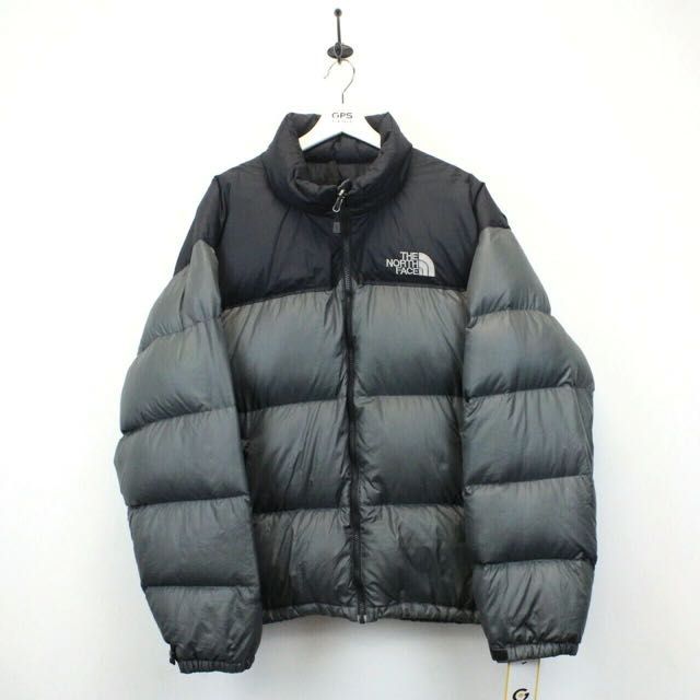 north face nuptse 700 grey, Women's Fashion, Coats, Jackets and ...