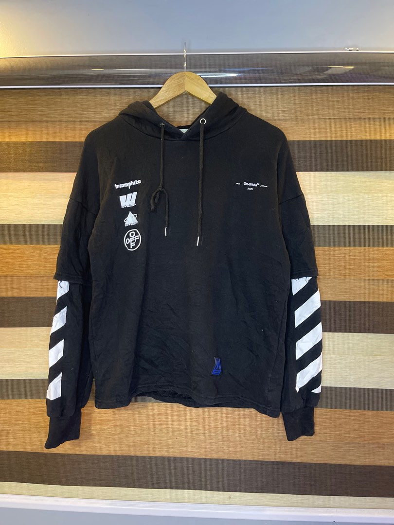 Off white incompiuto top sweatshirt