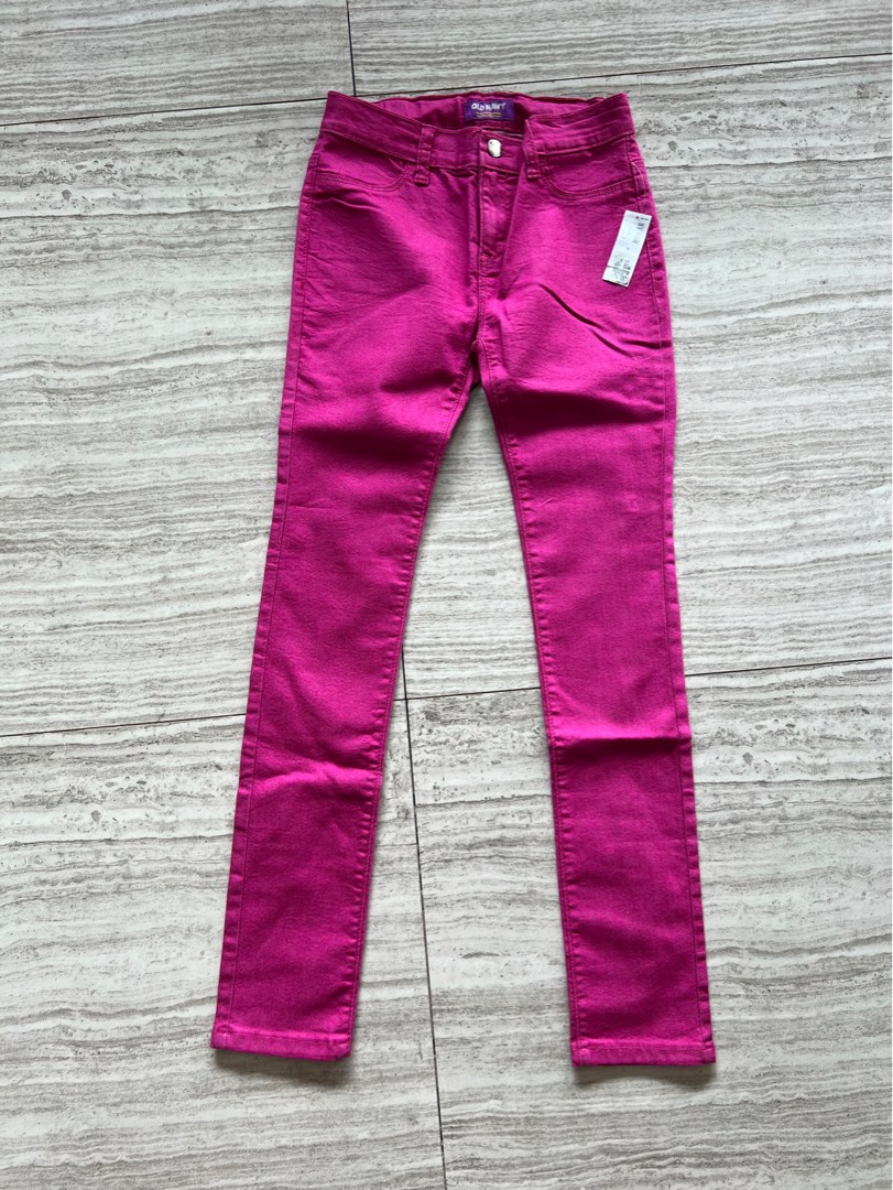 Old navy pink pants top
