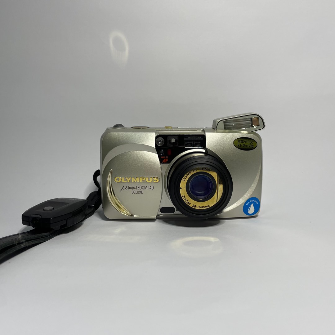 Olympus mju Zoom 140 Deluxe, Photography, Cameras on Carousell