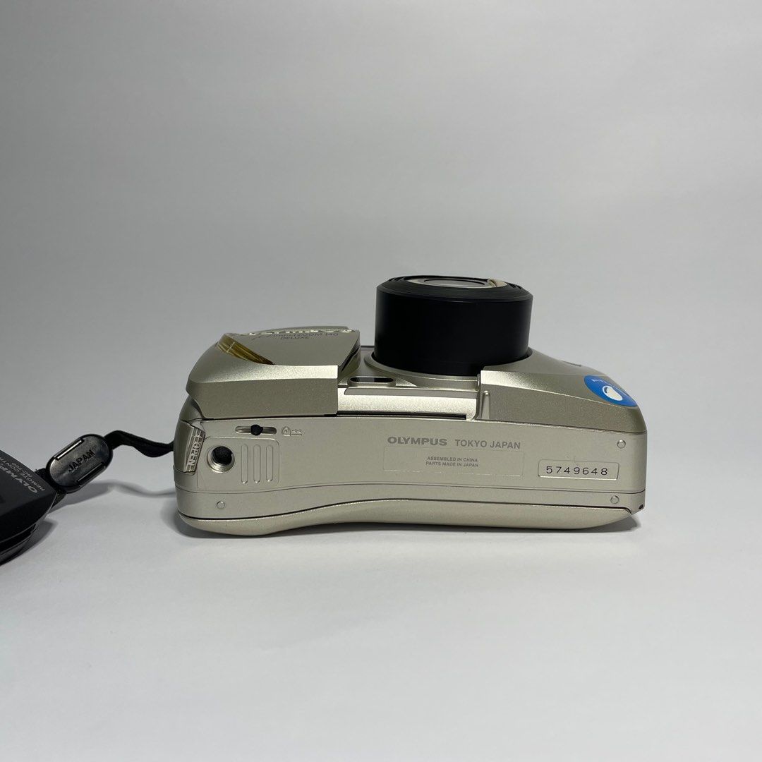 Olympus mju Zoom 140 Deluxe, Photography, Cameras on Carousell