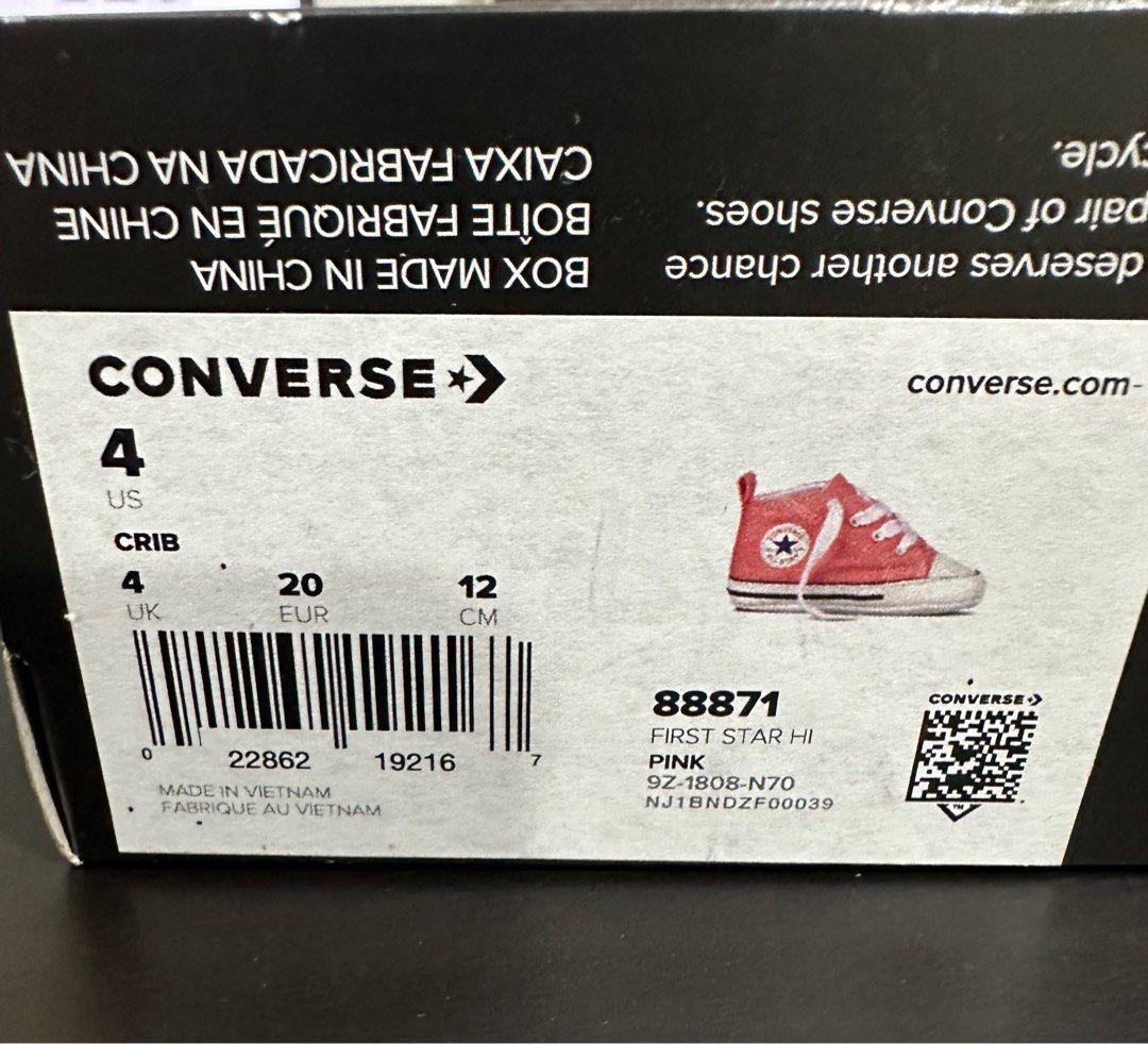Original Converse Baby Shoes Babies Kids Babies Kids Fashion