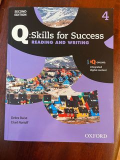 Oxford 英文課本4 skills for success reading and writing