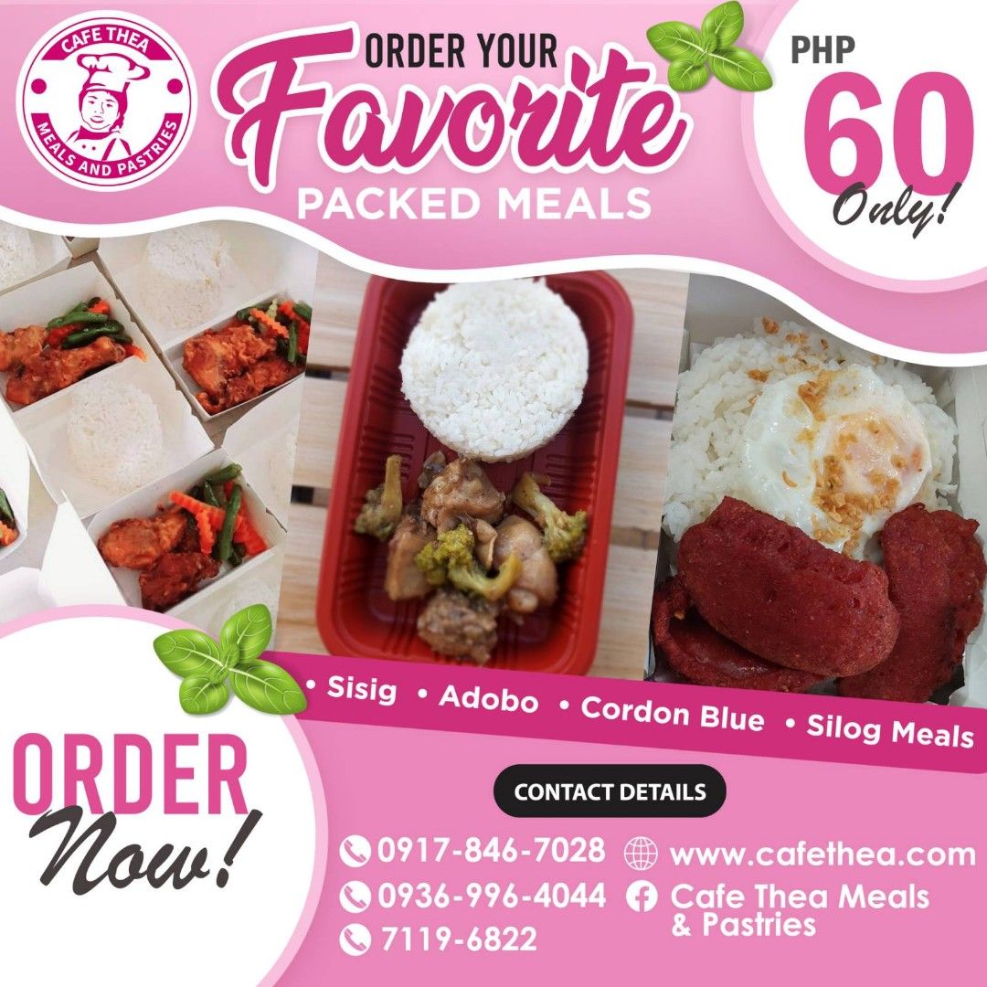 Packed meals, Food & Drinks, Local Eats on Carousell